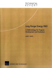 Enlarge image Cover: Long-range Energy Research and Development - RAND