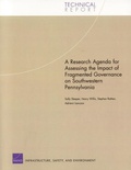 Cover: A Research Agenda for Assessing the Impact of Fragmented Governance on Southwestern Pennsylvania: TR-139-HE - RAND