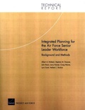 Cover: Integrated Planning for the Air Force Senior Leader Workforce - RAND