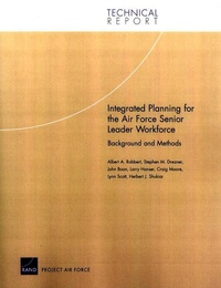 Enlarge image Cover: Integrated Planning for the Air Force Senior Leader Workforce - RAND