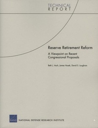 Enlarge image Cover: Reserve Retirement Reform - RAND