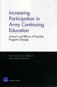 Enlarge image Cover: Increasing Participation in Army Continuing Education - RAND