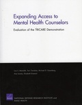 Cover: Expanding Access to Mental Health Counselors - RAND