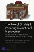 Cover: The Role of Districts in Fostering Instructional Improvement - RAND