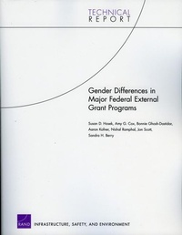 Enlarge image Cover: Gender Differences in Major Federal External Grant Programs - RAND