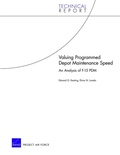 Cover: Valuing Programmed Depot Maintenance Speed - RAND