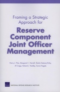 Cover: Framing a Strategic Approach for Reserve Component Joint Officer Management - RAND