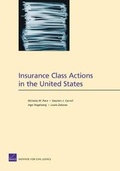 Cover: Insurance Class Actions in the United States - RAND