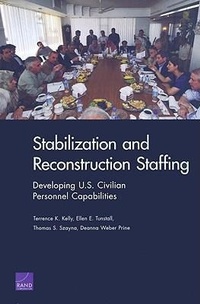 Enlarge image Cover: Stabilization and Reconstruction Staffing - RAND