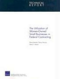 Enlarge image Cover: The Utilization of Women-Owned Small Businesses in Federal Contracting - RAND