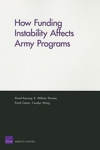 Enlarge image Cover: How Funding Instability Affects Army Programs - RAND