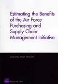 Cover: Estimating the Benefits of the Air Force Purchasing and Supply Chain Management Initiative - RAND