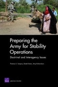 Cover: Preparing the Army for Stability Operations - RAND