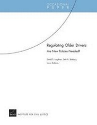 Enlarge image Cover: Regulating Older Drivers - RAND