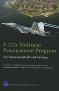 Cover: F-22a Multiyear Procurement Program: an Assessment of Cost Savings - RAND