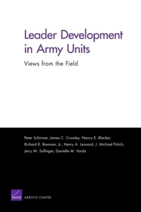 Enlarge image Cover: Leader Development in Army Units - RAND