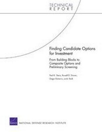 Enlarge image Cover: Finding Candidate Options for Investment - RAND