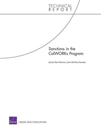 Abbildung von: Sanctions in the CalWORKs Program - RAND