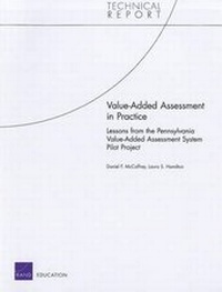Enlarge image Cover: Value-added Assessment in Practice - RAND