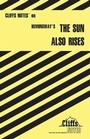 Cover: CliffsNotes on Hemingway's The Sun Also Rises - Cliffs Notes Inc.,U.S.