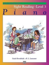 Enlarge image Cover: Alfred's Basic Piano Library Sight Reading, Bk 3 - Alfred Music