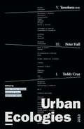 Cover: Urban Ecologies 2013 - OCAD University