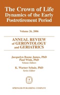 Cover: Annual Review of Gerontology and Geriatrics, Volume 26, 2006 - Springer Publishing Company