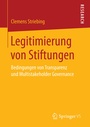 Cover: Legitimierung von Stiftungen - Springer VS