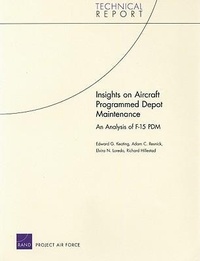 Enlarge image Cover: Insights on Aircraft Programmed Depot Maintenance - RAND