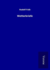 Abbildung von: Wetterbriefe - TP Verone Publishing