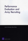 Cover: Performance Evaluation and Army Recruiting - RAND