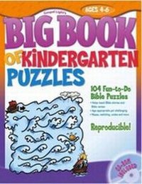 Enlarge image Cover: Big Book of Kindergarten Puzzles - Gospel Light