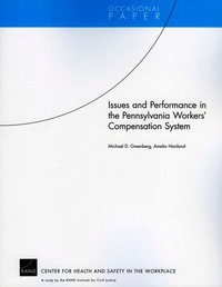Abbildung von: Issues and Performance in the Pennsylvania Workers Compensation System - RAND
