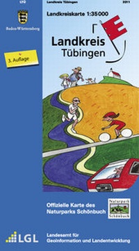 Abbildung von: Landkreis Tübingen - Landesamt für Geoinformation und Landentwicklung Baden-Württemberg (LGL)