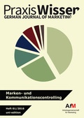 Cover: Marken- und Kommunikationscontrolling - Uni-Edition