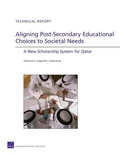 Cover: Aligning Post-secondary Educational Choices to Societal Needs - RAND