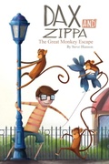 Cover: Dax and Zippa The Great Monkey Escape - Glow Word Books