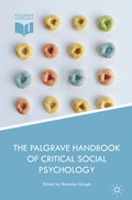 Cover: The Palgrave Handbook of Critical Social Psychology - Palgrave Macmillan