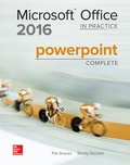 Cover: MICROSOFT OFFICE POWERPOINT 2016 COMPLETE: IN PRACTICE - McGraw-Hill Education