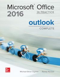 Abbildung von: MICROSOFT OFFICE OUTLOOK 2016 COMPLETE: IN PRACTICE - McGraw-Hill Education