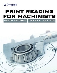 Enlarge image Cover: Print Reading for Machinists - Delmar Cengage Learning
