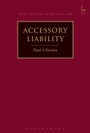 Cover: Accessory Liability - Hart Publishing