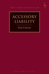 Enlarge image Cover: Accessory Liability - Hart Publishing