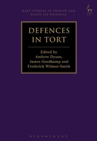 Enlarge image Cover: Defences in Tort - Hart Publishing