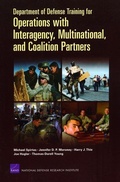 Cover: Department of Defense Training for Operations with Interagency, Multinational, and Coalition Partners - RAND