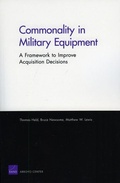 Cover: Commonality in Military Equipment - RAND