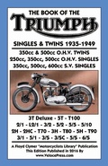 Cover: Book of the Triumph Singles & Twins 1935-1949 - Valueguide, Inc.