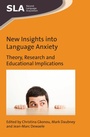 Cover: New Insights into Language Anxiety - Multilingual Matters