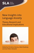 Cover: New Insights into Language Anxiety - Multilingual Matters