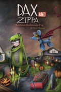 Cover: Dax and Zippa The Great Halloween Fog - Glow Word Books